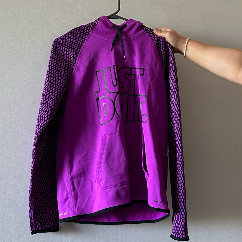 Nike Neon Purple Sweatahirt - Great Condition - Size Medium